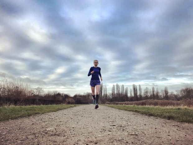 Friday's solo tempo run